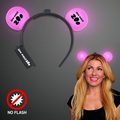 5 Day - Custom Pink Light Up LED Mouse Ears